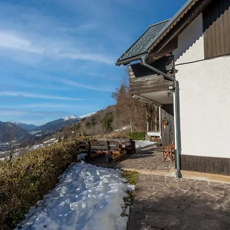 Villa Panoramic House Carnia - Mountain View Apt With Parking And Terraces *